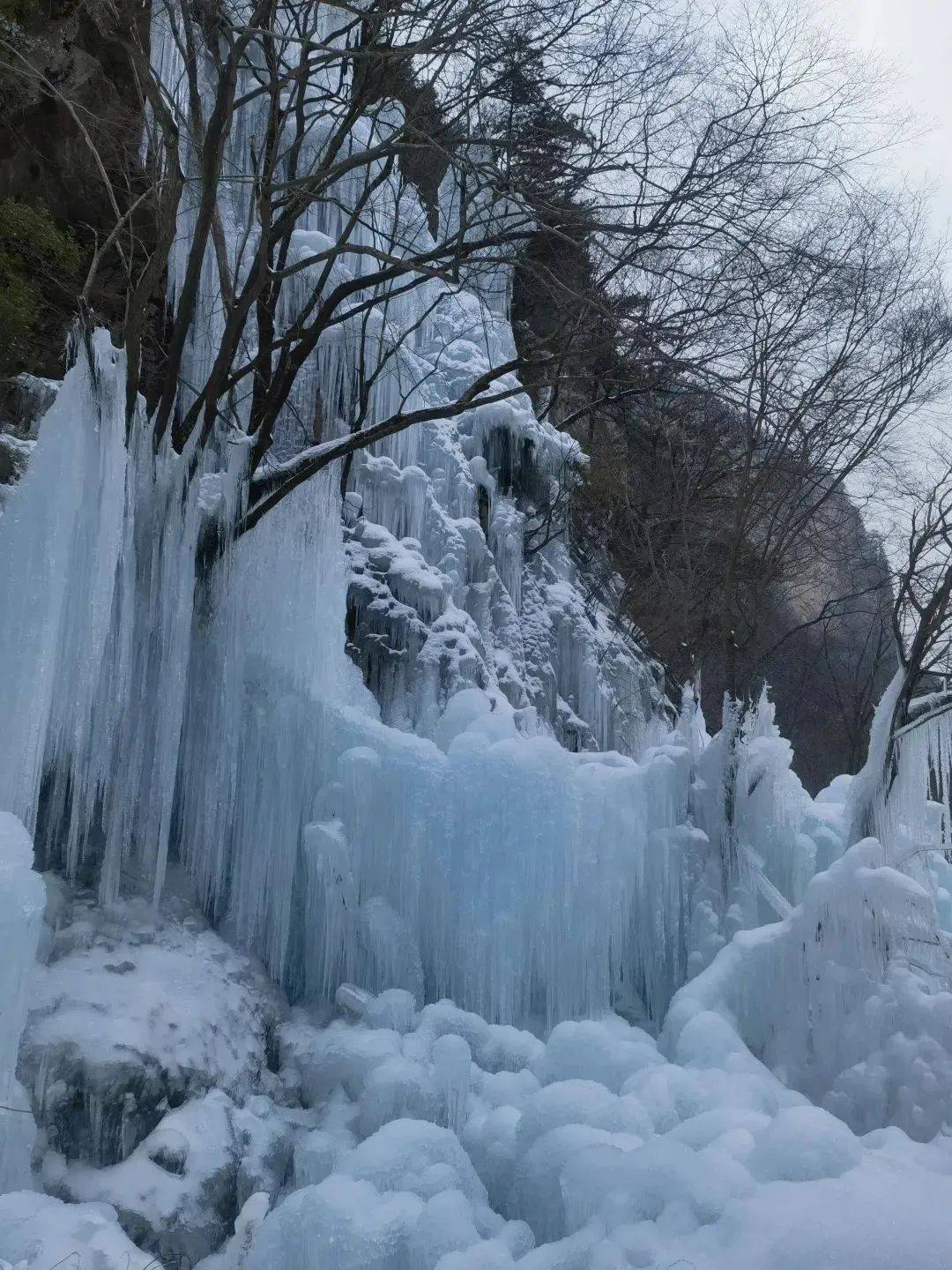 青峰峡冰雪世界图片