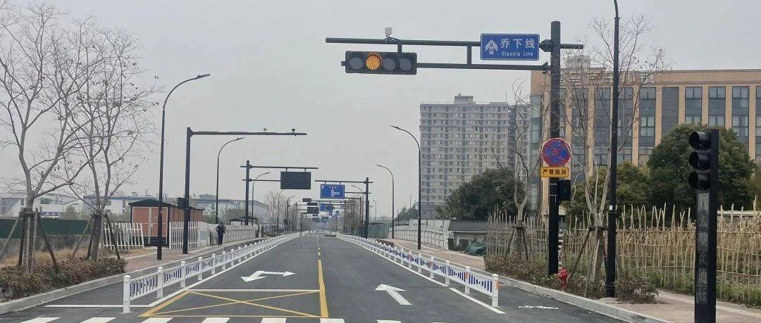 下沙2条道路有新进展！整治德胜工程 
