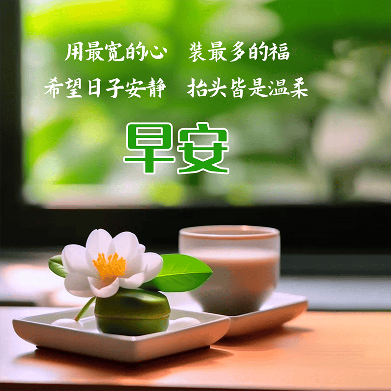 牵挂朋友早上问候图片图片