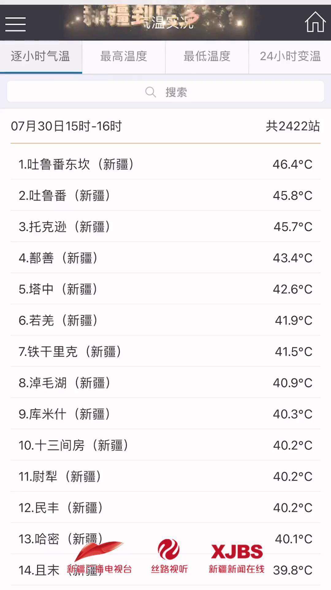 新疆天山天池6月份温度