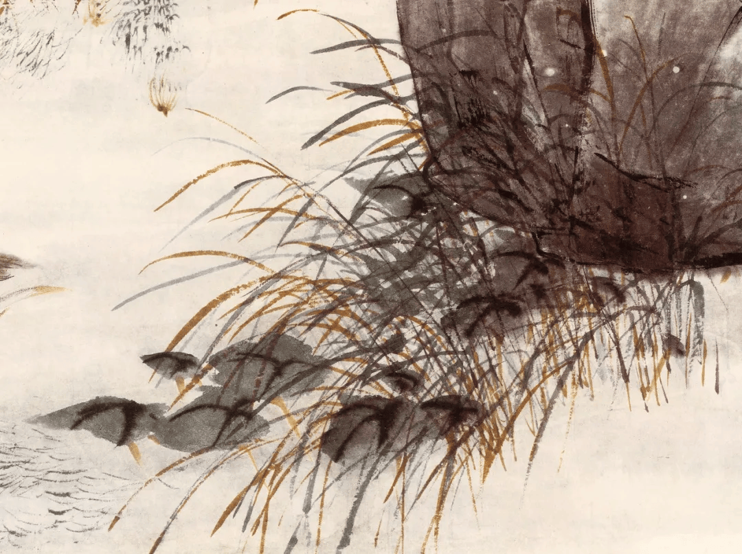 中国　工芸品　書画　掛軸　清・程璋「雙猫窺魚圖」 　故宮博物院監製 V　1609 中国 工芸品 書画 掛軸 清・程璋「雙猫窺魚圖」 故宮博物院監製