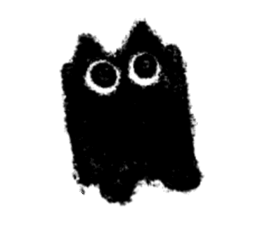 小表情 | 小黑猫煤球表情包