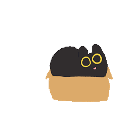 小表情 | 小黑猫煤球表情包