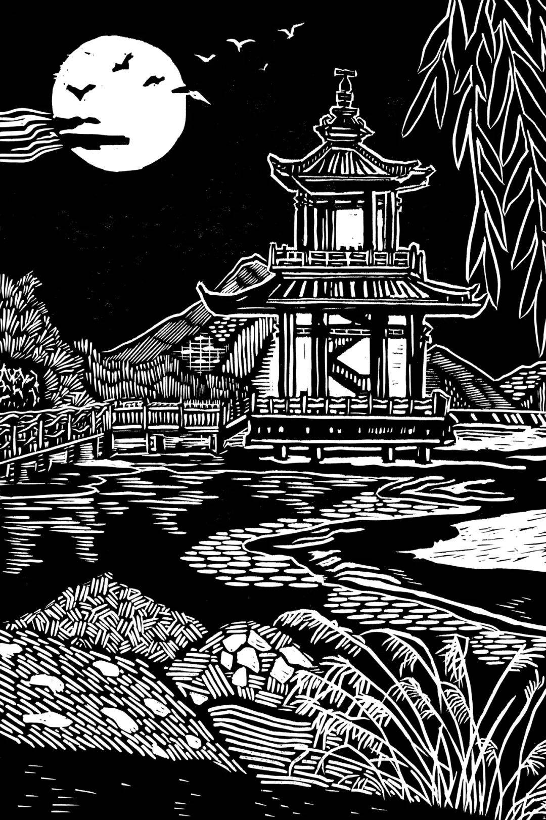 "刻绘斑斓 溢彩滨城"滨海新区版画作品线上展