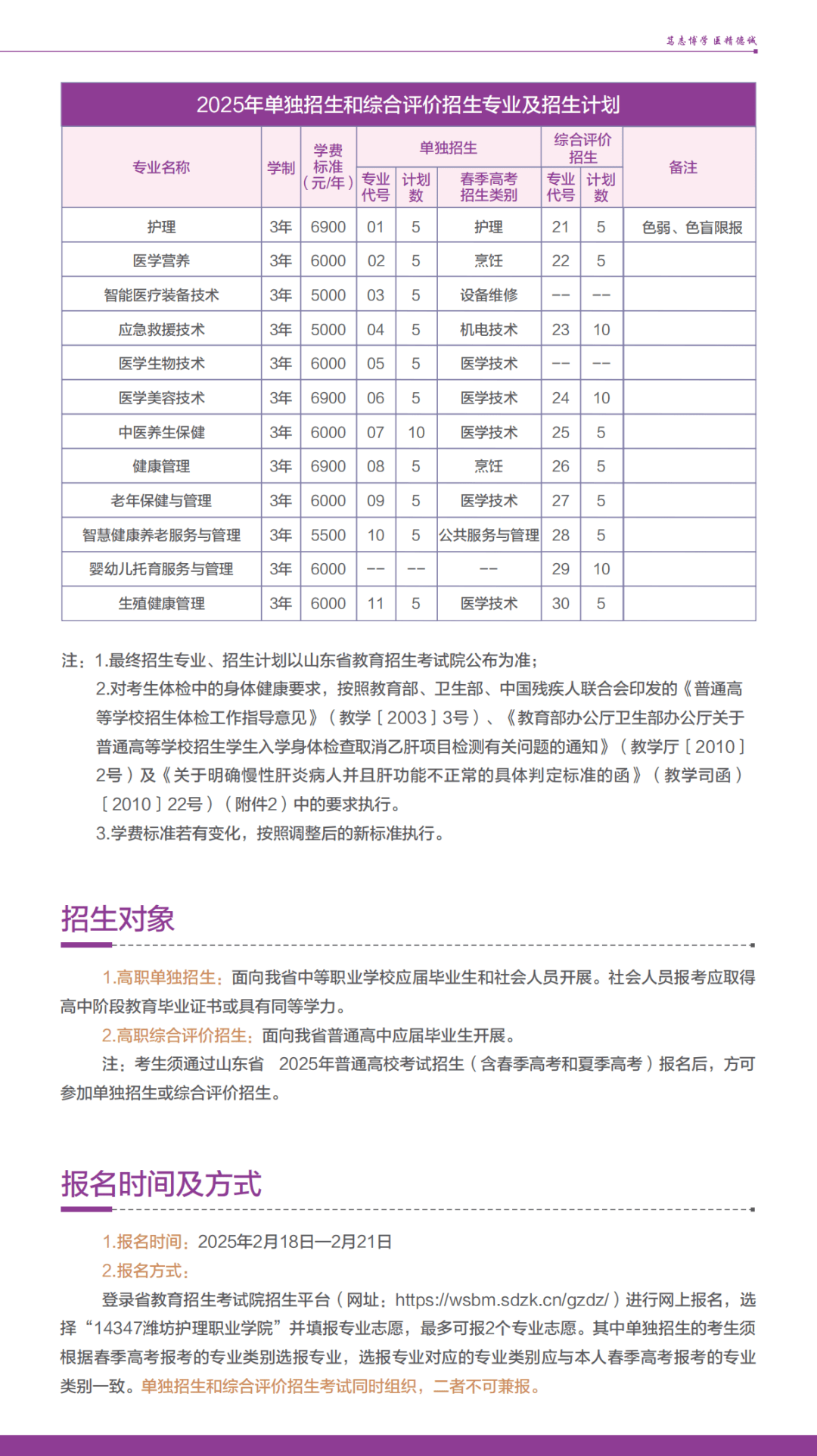 最新！2025年山东单招综评招生计划陆续发布！_职业_技术_评价