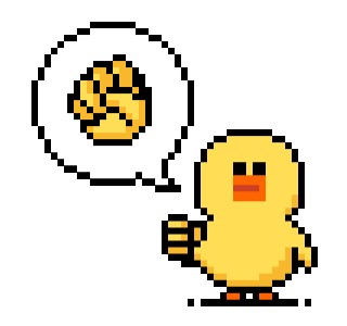 像素小表情包丨莎利鸭子 像素小人