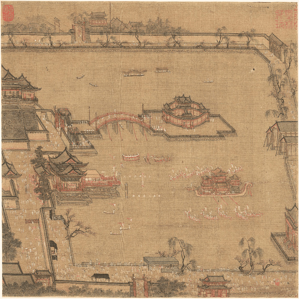 马东瑶：图像视域下的帝都书写——以北宋张择端（款）《金明池争标图》为