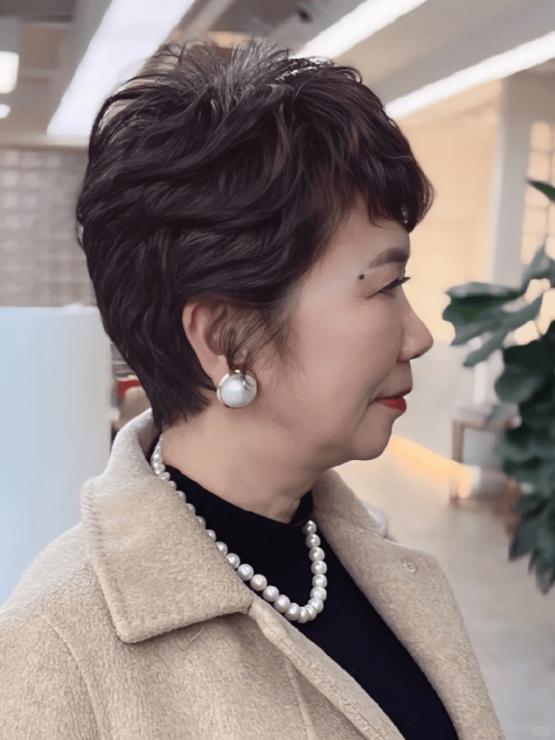 50 到60 中老年短发卷发,温柔又优雅️