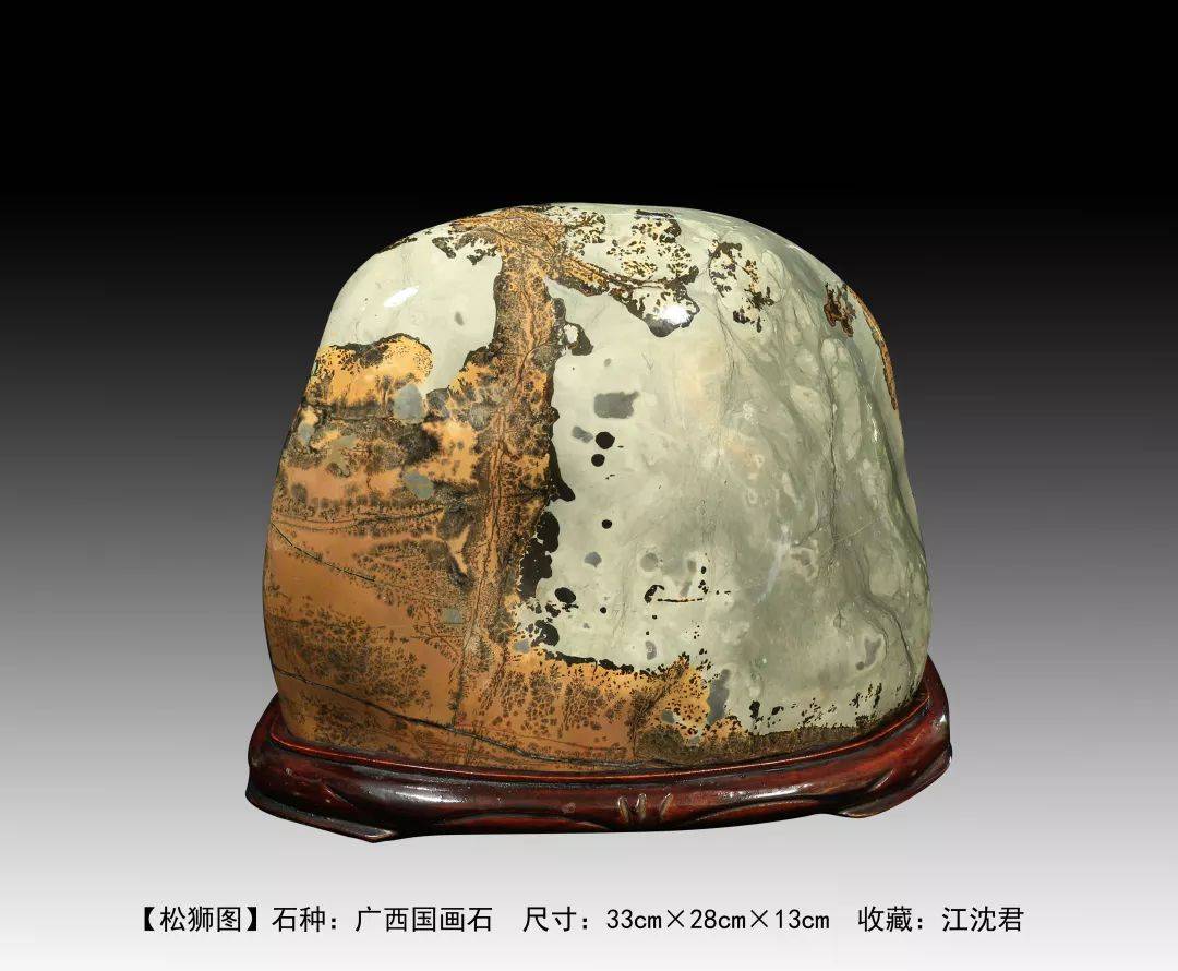 10万元以内的国画石,世间孤品绝伦,最美的画意!