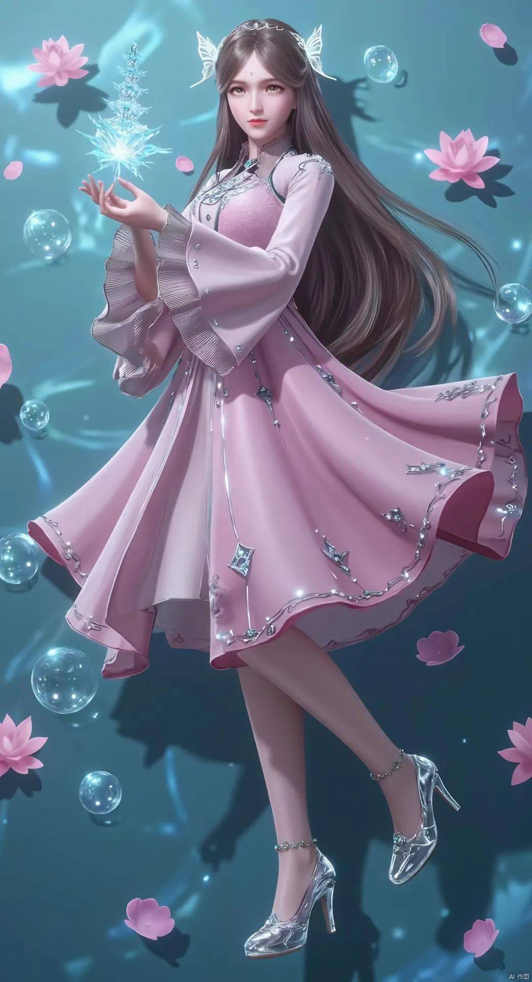 斗罗大陆:宁荣荣精美壁纸来了,第五张最漂亮,奥斯卡真有福气