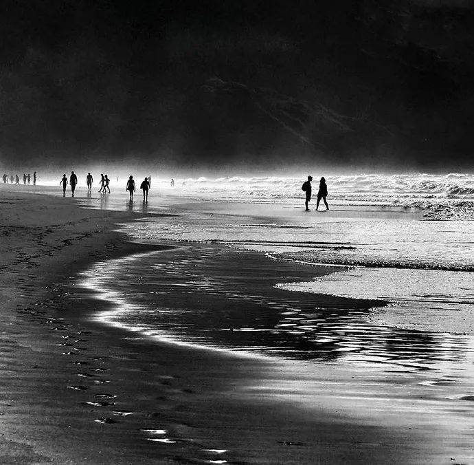 黑白摄影 海边印象