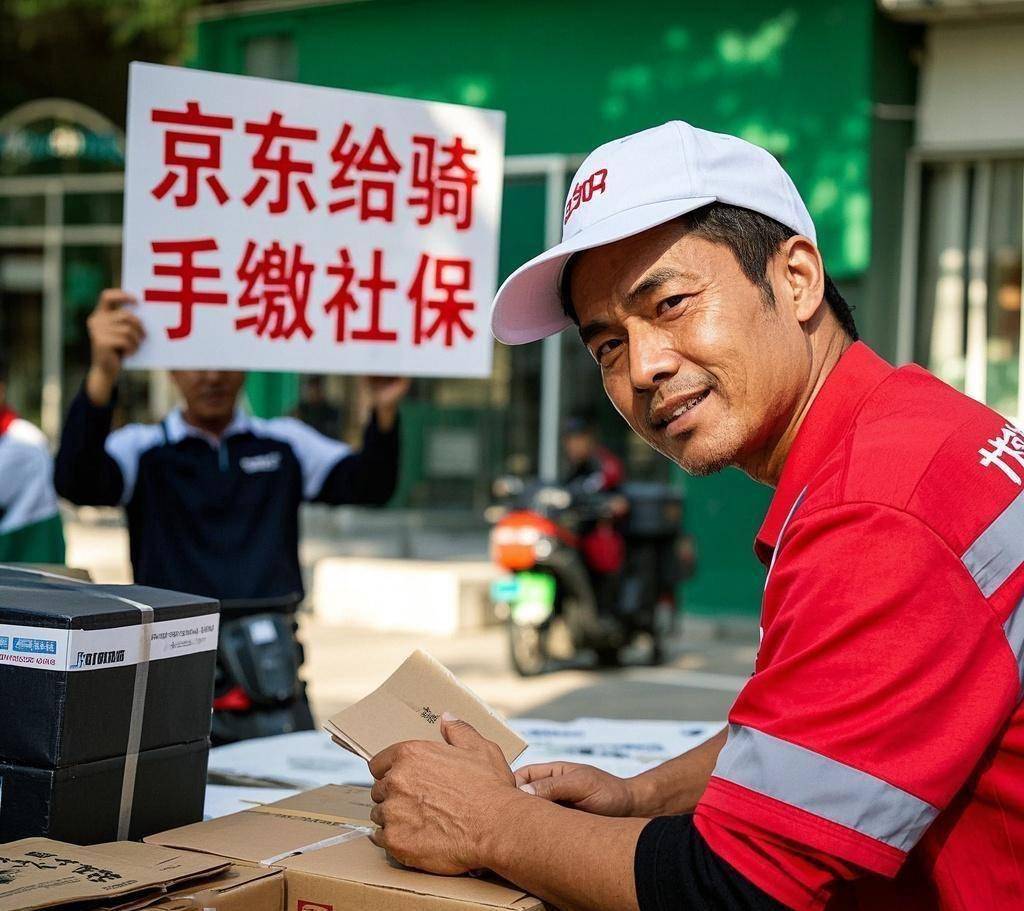 京东给骑手缴社保遭吐槽，是真福利还是噱头？