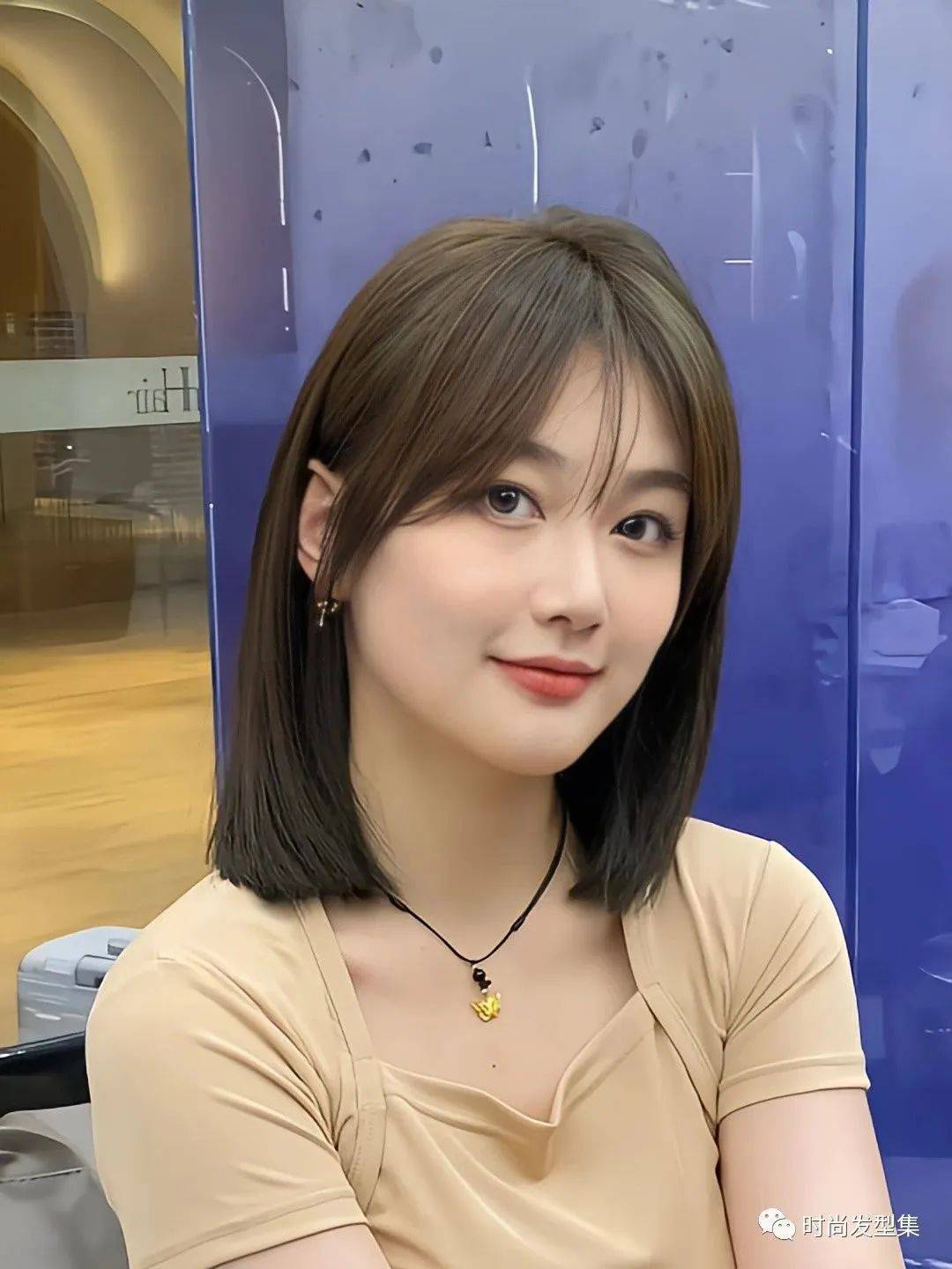 又暖又苏春天妹妹头