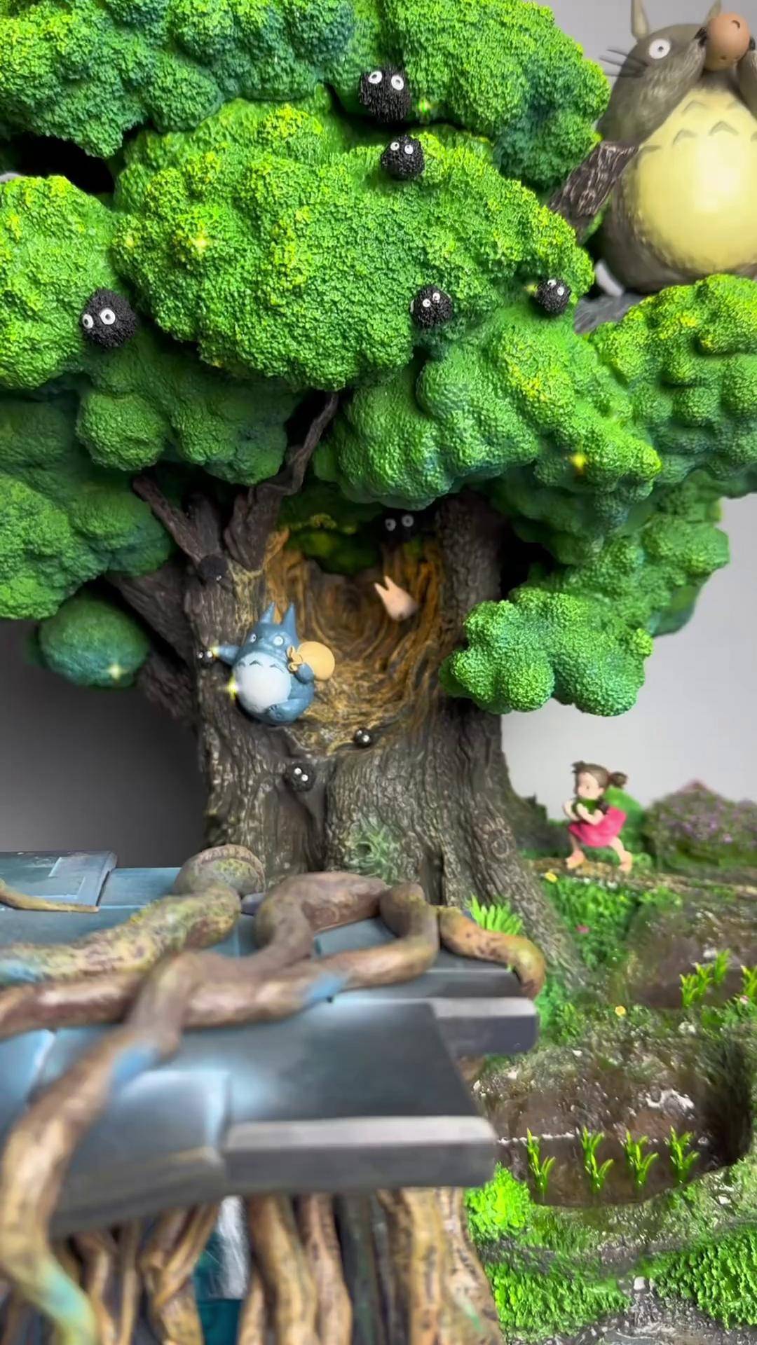 神隐工作室天空之城龙猫手办 天空之城 龙猫 宫崎骏