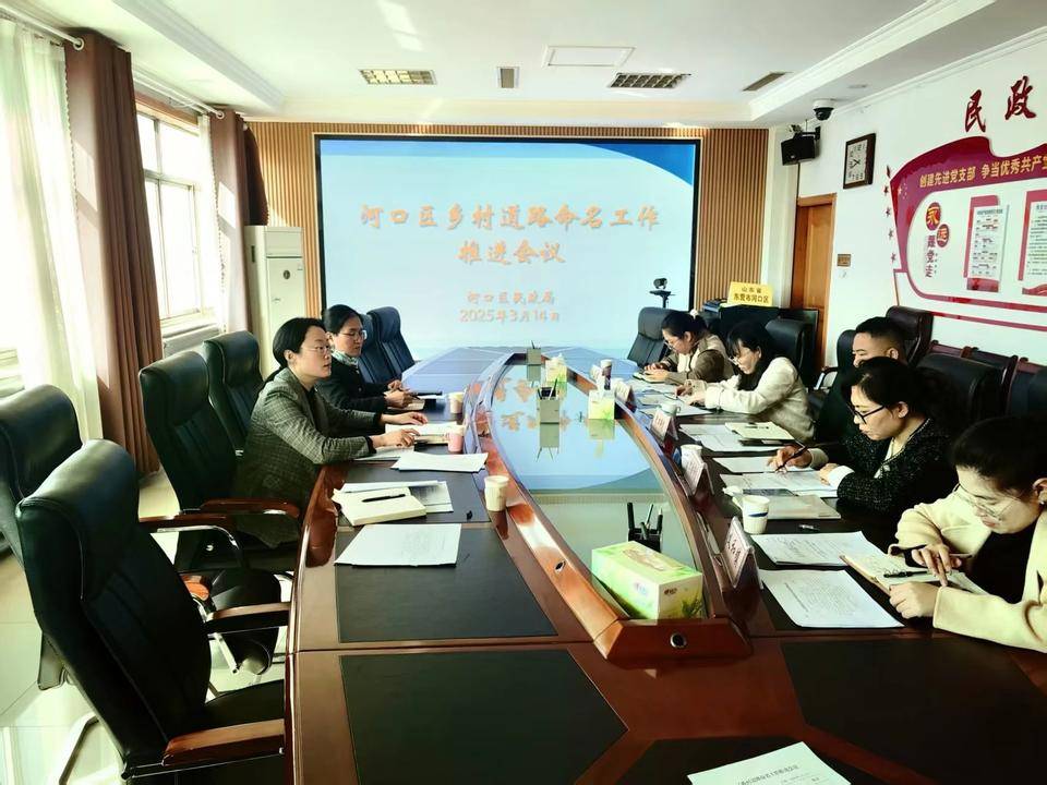 河口区民政局召开乡村道路命名工作推进会议_地名_义和镇_进行