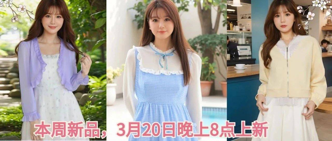 3月20日晚上8点┃新势力周,衣美价格香!这波福利别错过!_原价_重磅_连衣裙