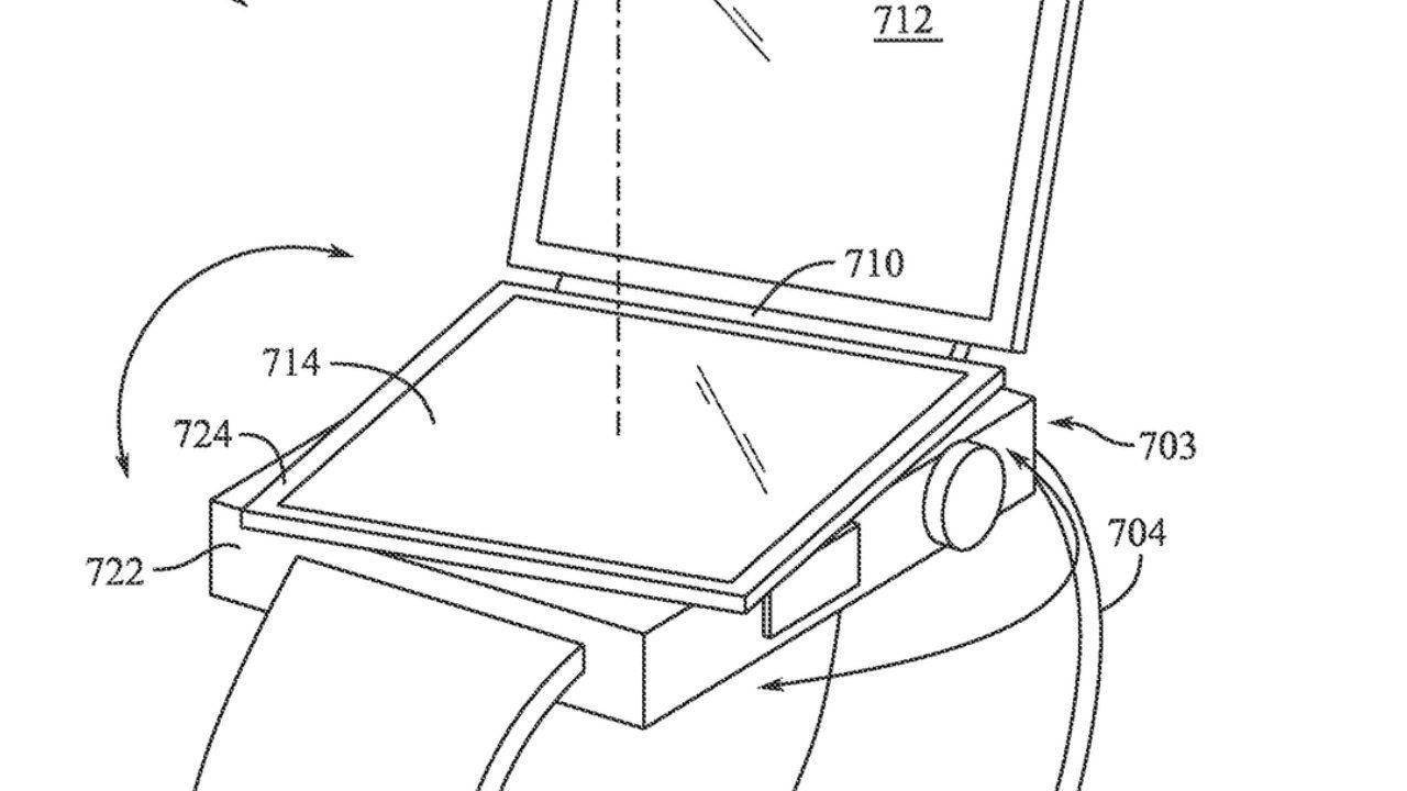 苹果专利探索折叠屏 Apple Watch，突破智能手表的功能边界