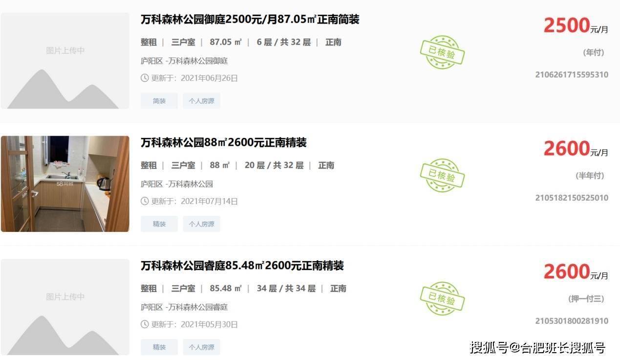 合肥租金大变局：部分区域逆袭，多数小区下滑！