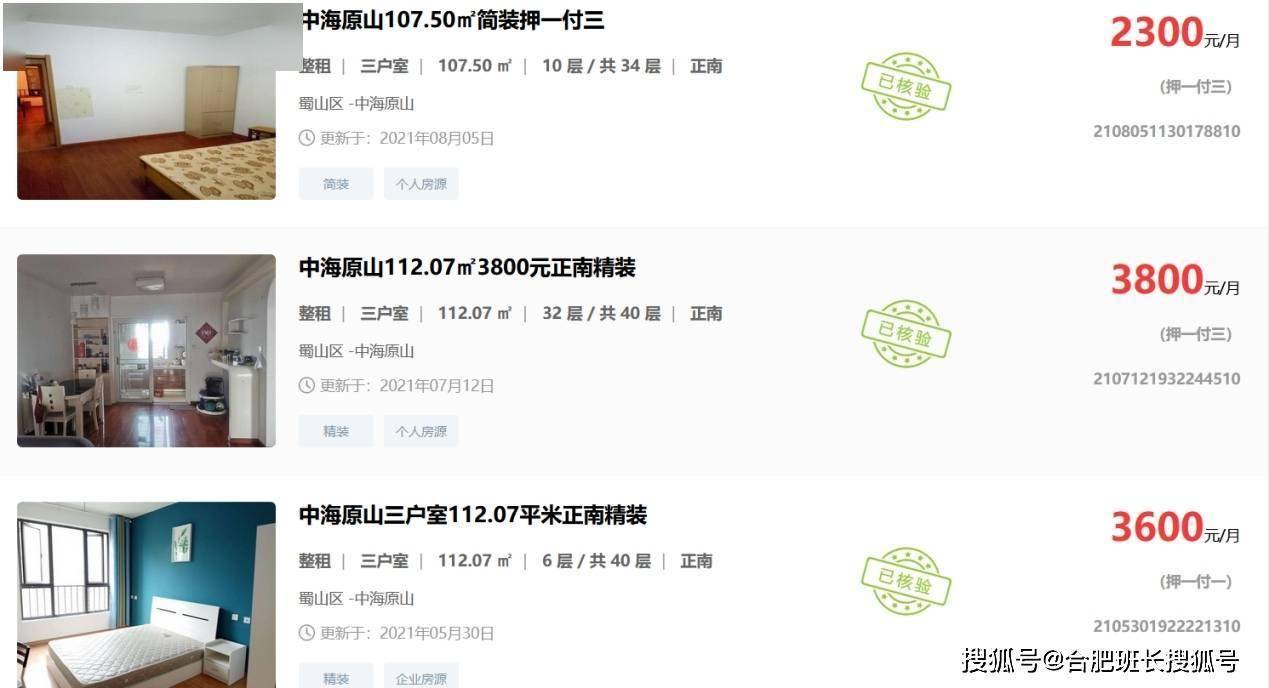 合肥租金大变局：部分区域逆袭，多数小区下滑！