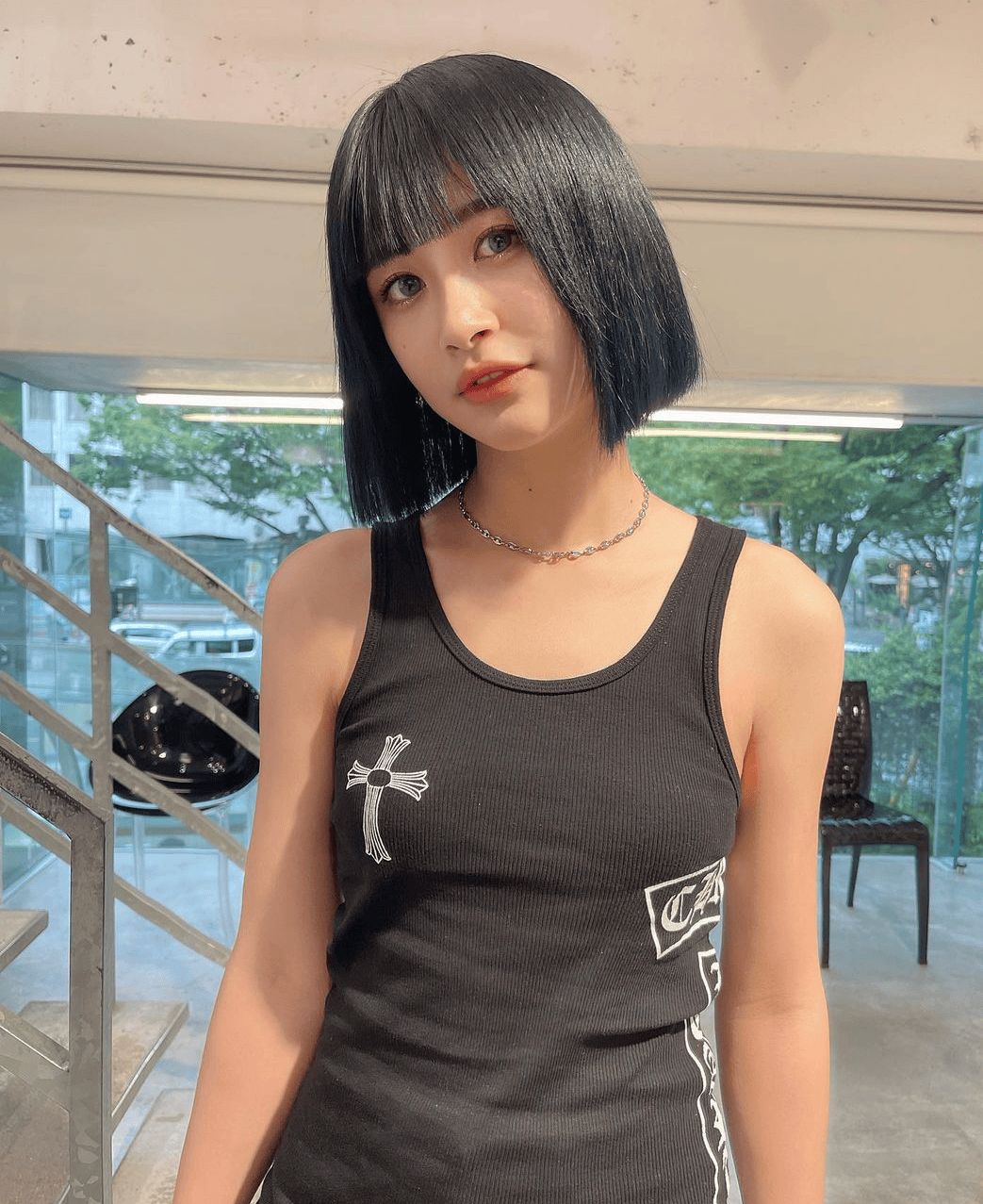 干净利落的"直短发"