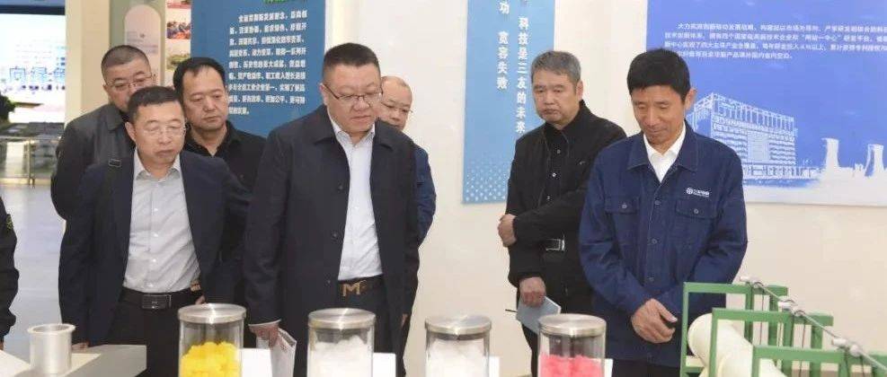 内蒙古博源王林丛一行到三友集团交流座谈_纯碱_发展_马德春