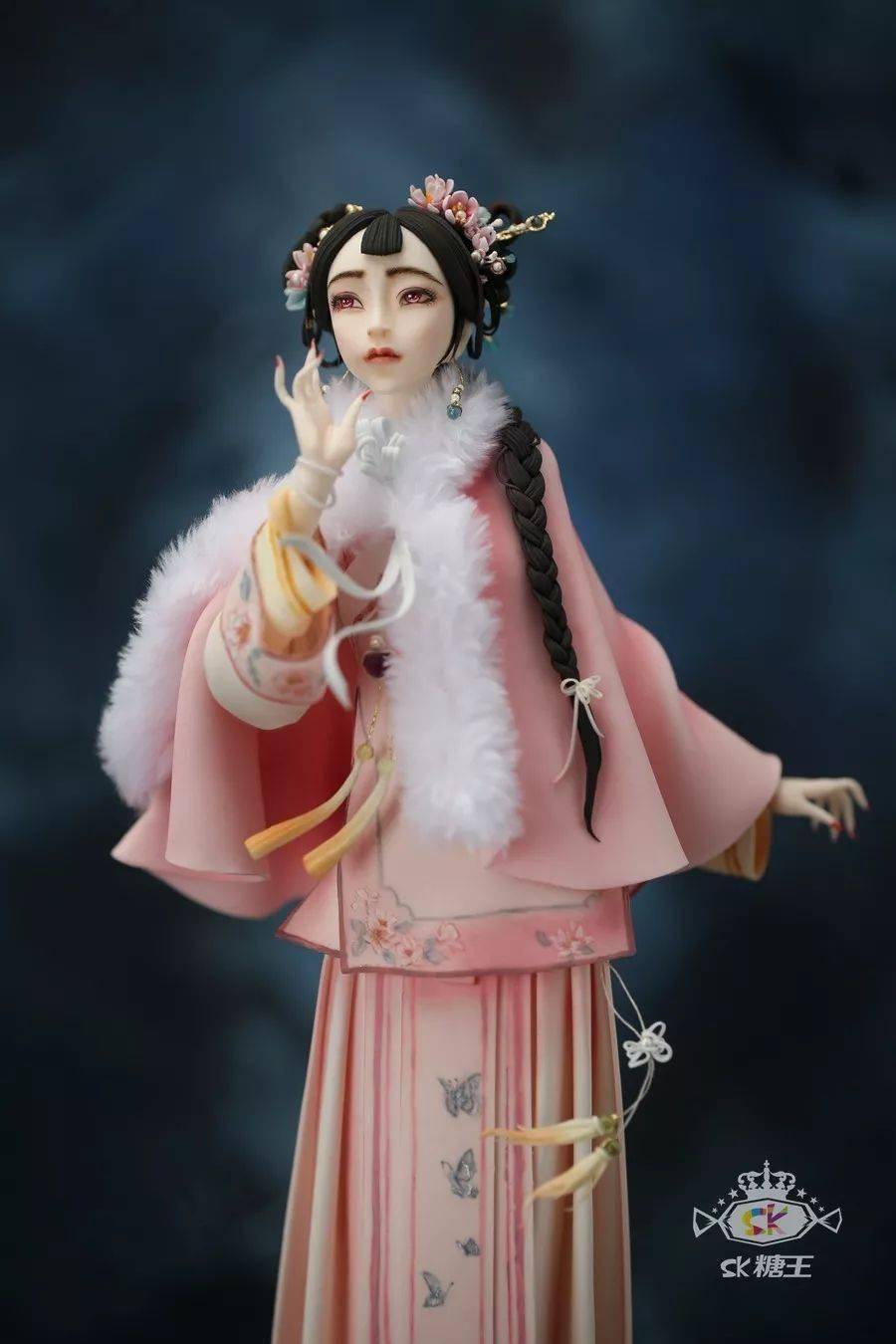 《轻语瑶池》古风翻糖人偶蛋糕《九尾狐》 饰品精致到极致插图来源