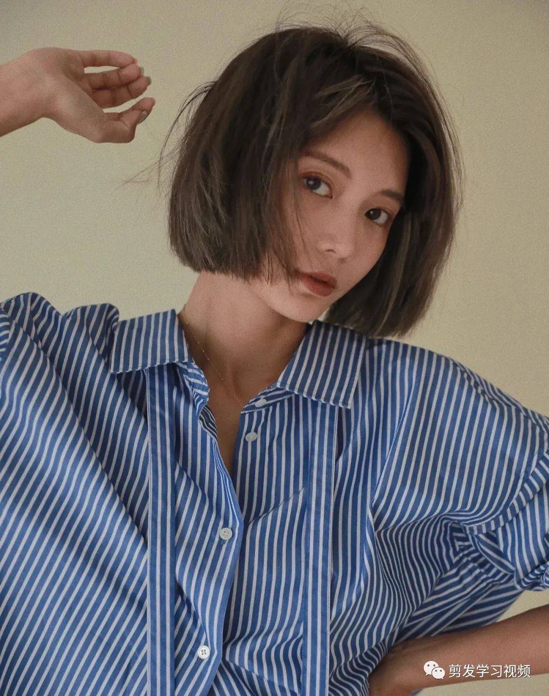 春夏发型来了短发这样剪超减龄