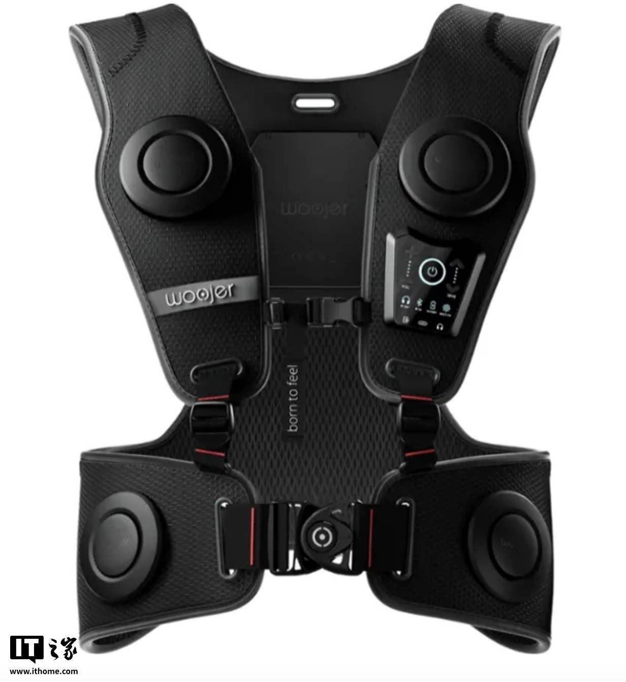 woojer haptic vest 3让vr/xr游戏沉浸感再升级震动背心来了