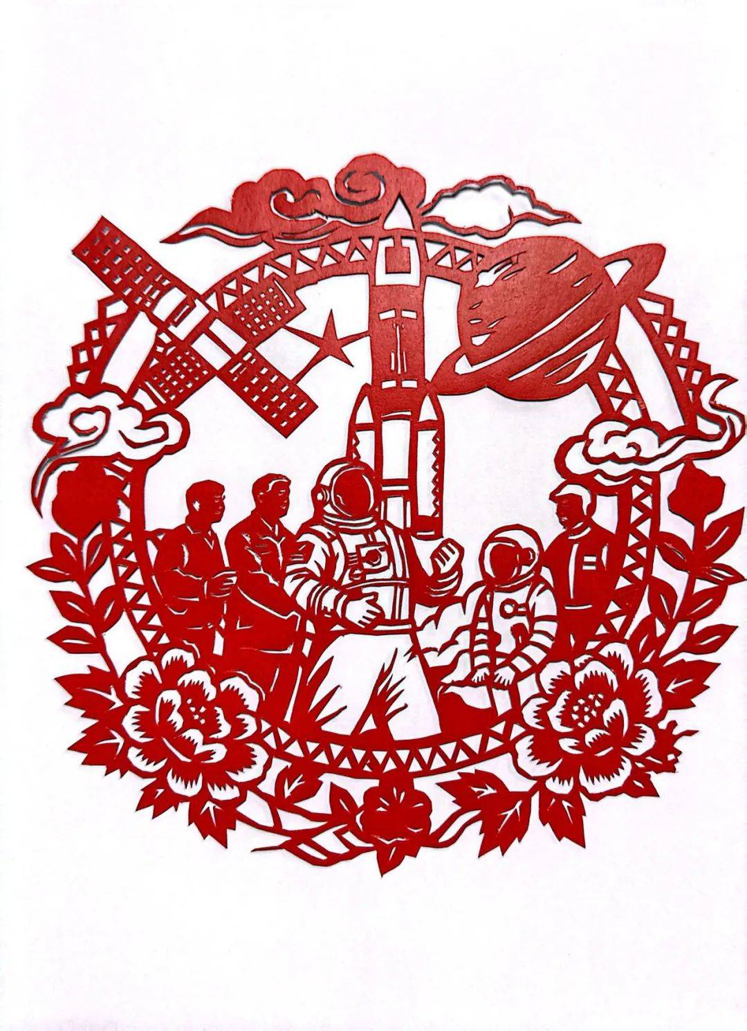 微人文||"纸艺筑梦·逐梦航天"