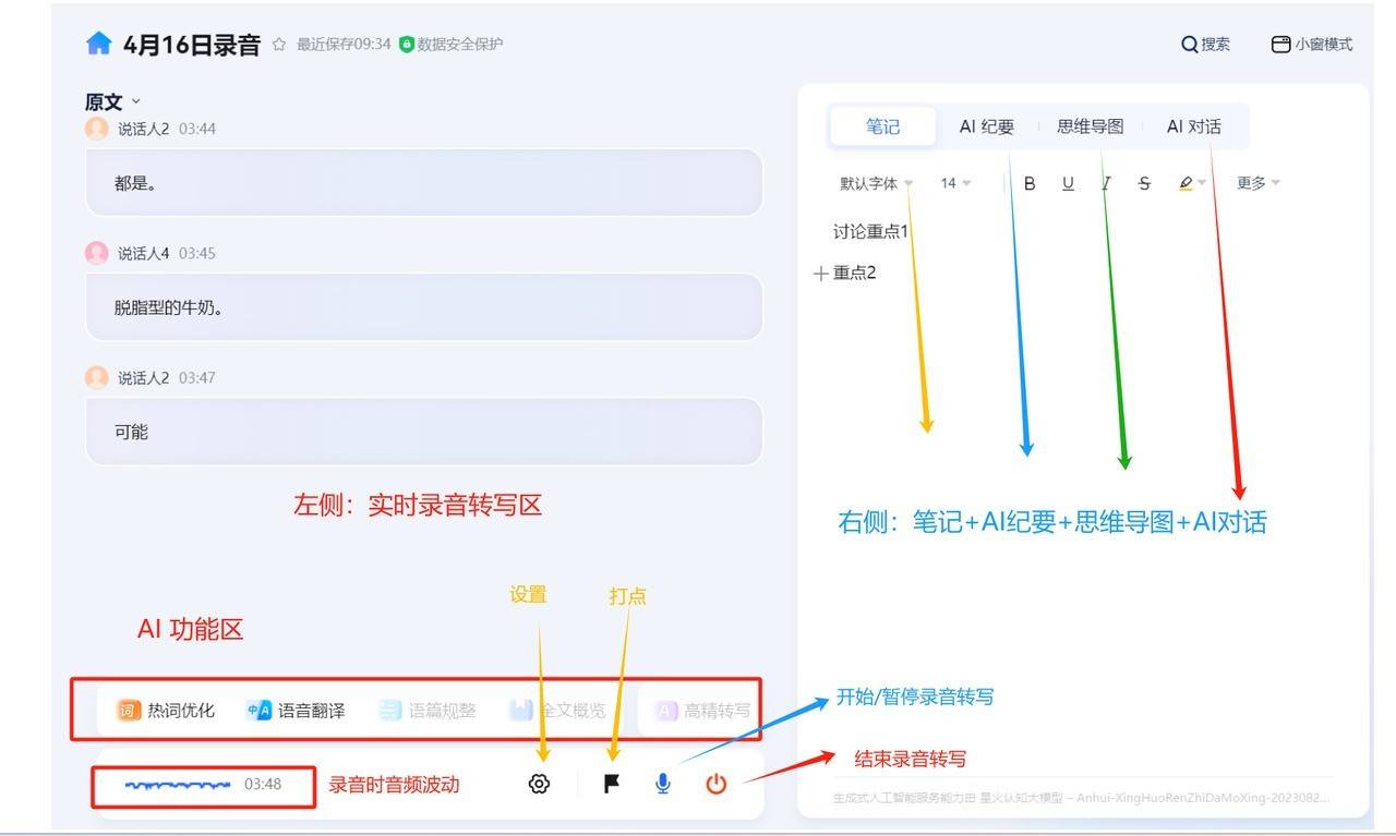 从会议记录到战略智库：讯飞听见AI纪要—DeepSeek模式上线！