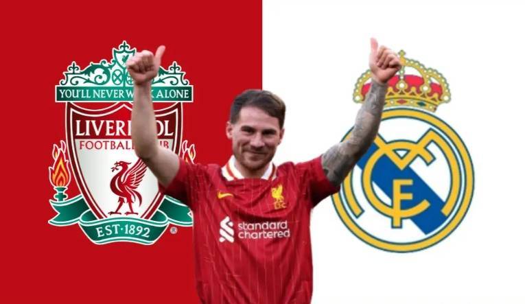 英媒：皇马愿出9000万欧求购麦卡利斯特，但麦卡不想今夏离开红军