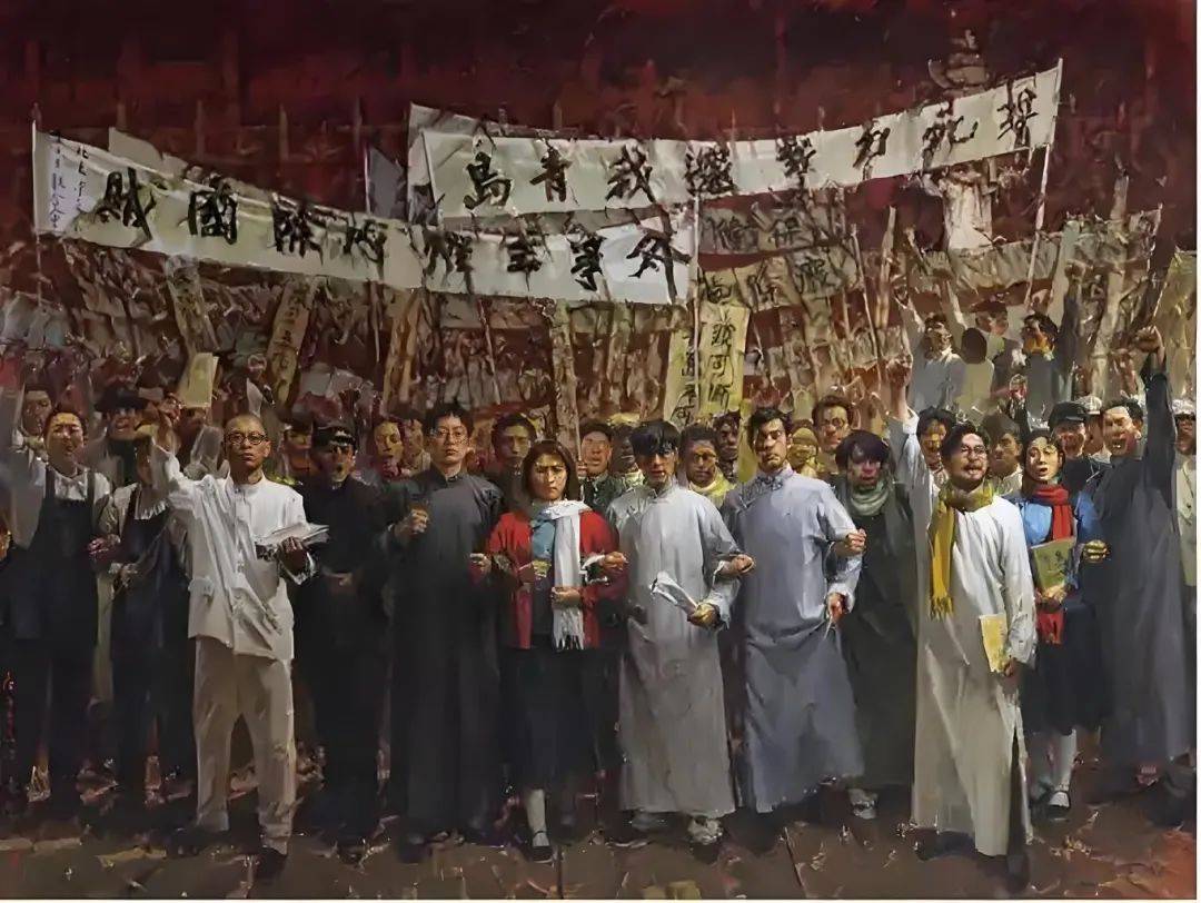 回顾百年前的五四运动,青年们以爱国,进步,民主,科学为旗帜,掀起了一