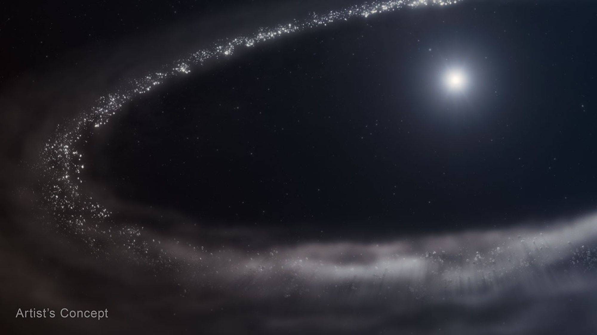 韦布望远镜首次确认系外恒星系统存在水冰，距地球 155 光年