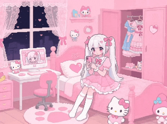 不抽烟的像素风动态背景图合集39张可批量保存