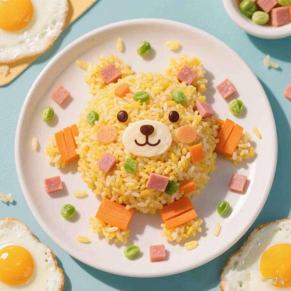 _每天换着花样做早餐_小学生花样早餐