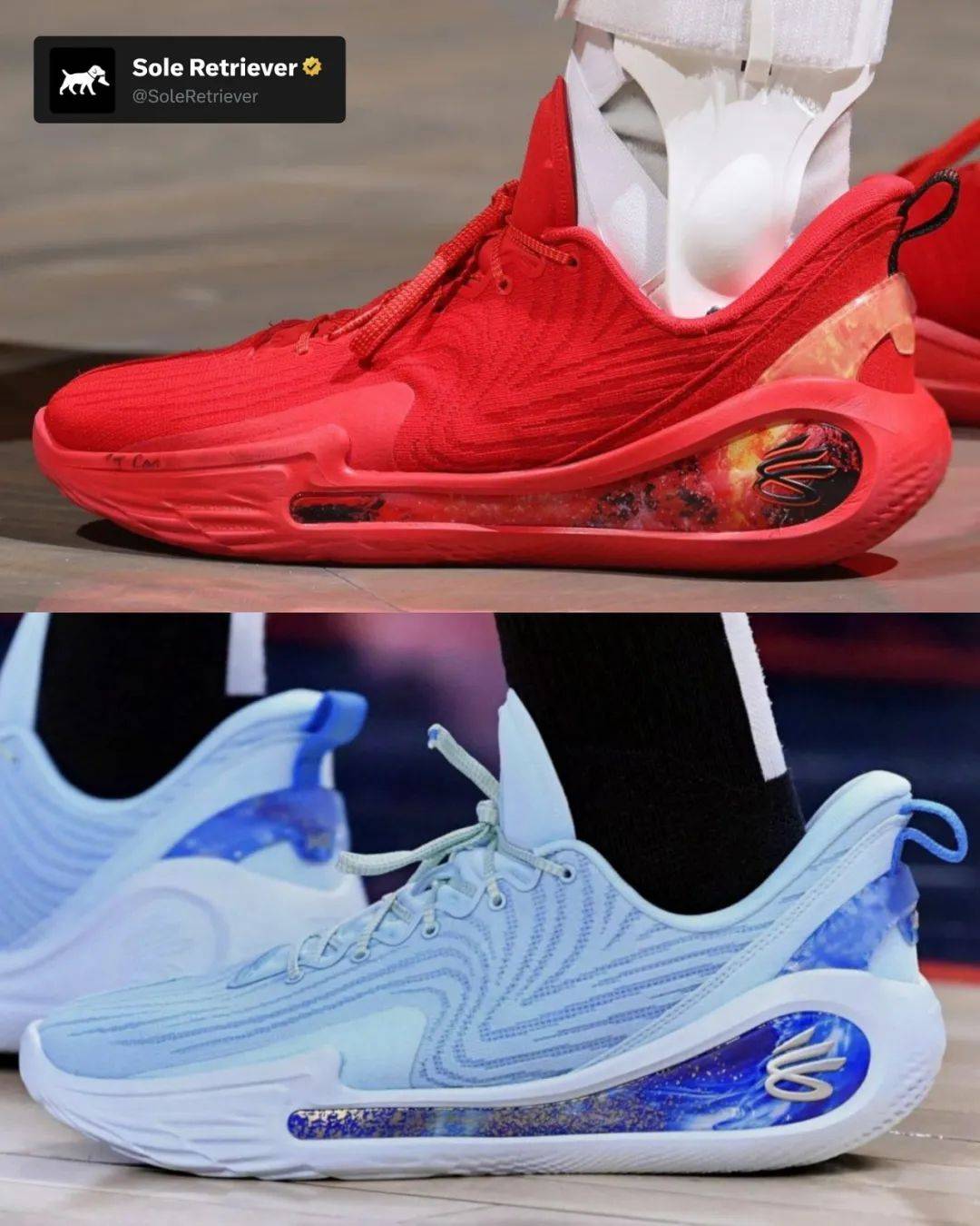 本赛季库里上脚球鞋一览!款式还不少!