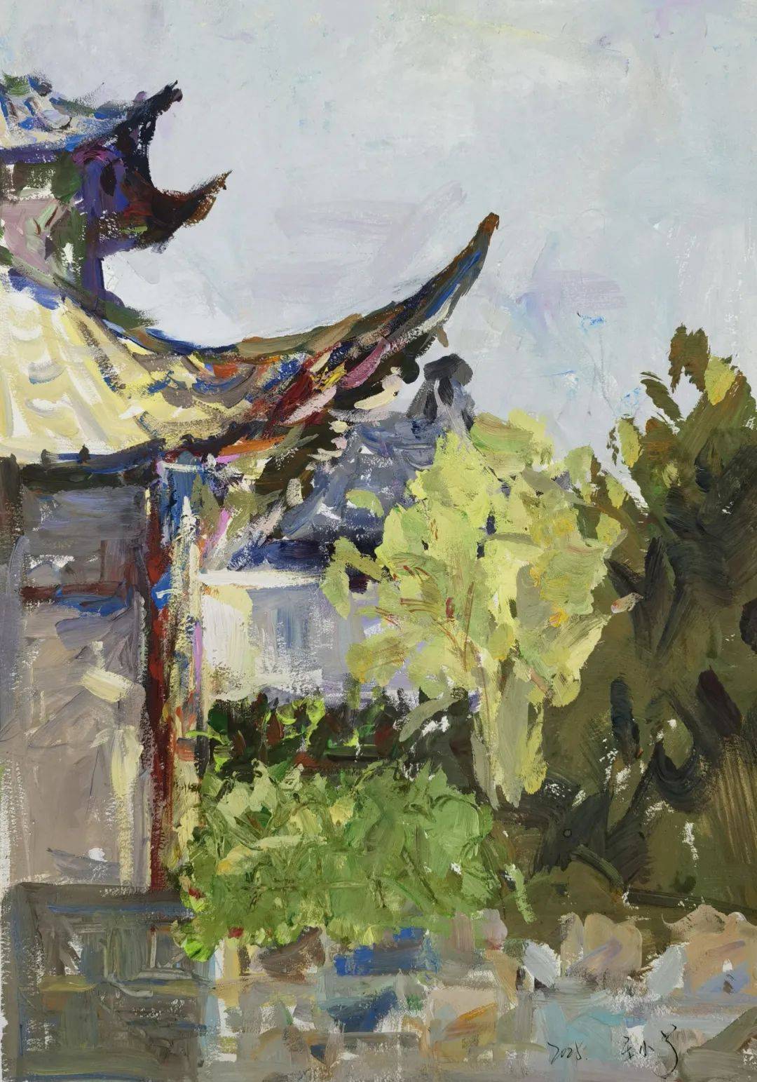 青岛西海岸新区音乐学校美术专业学生写生作品画展