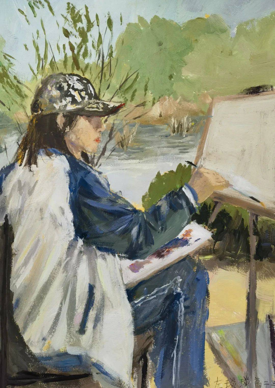 青岛西海岸新区音乐学校美术专业学生写生作品画展