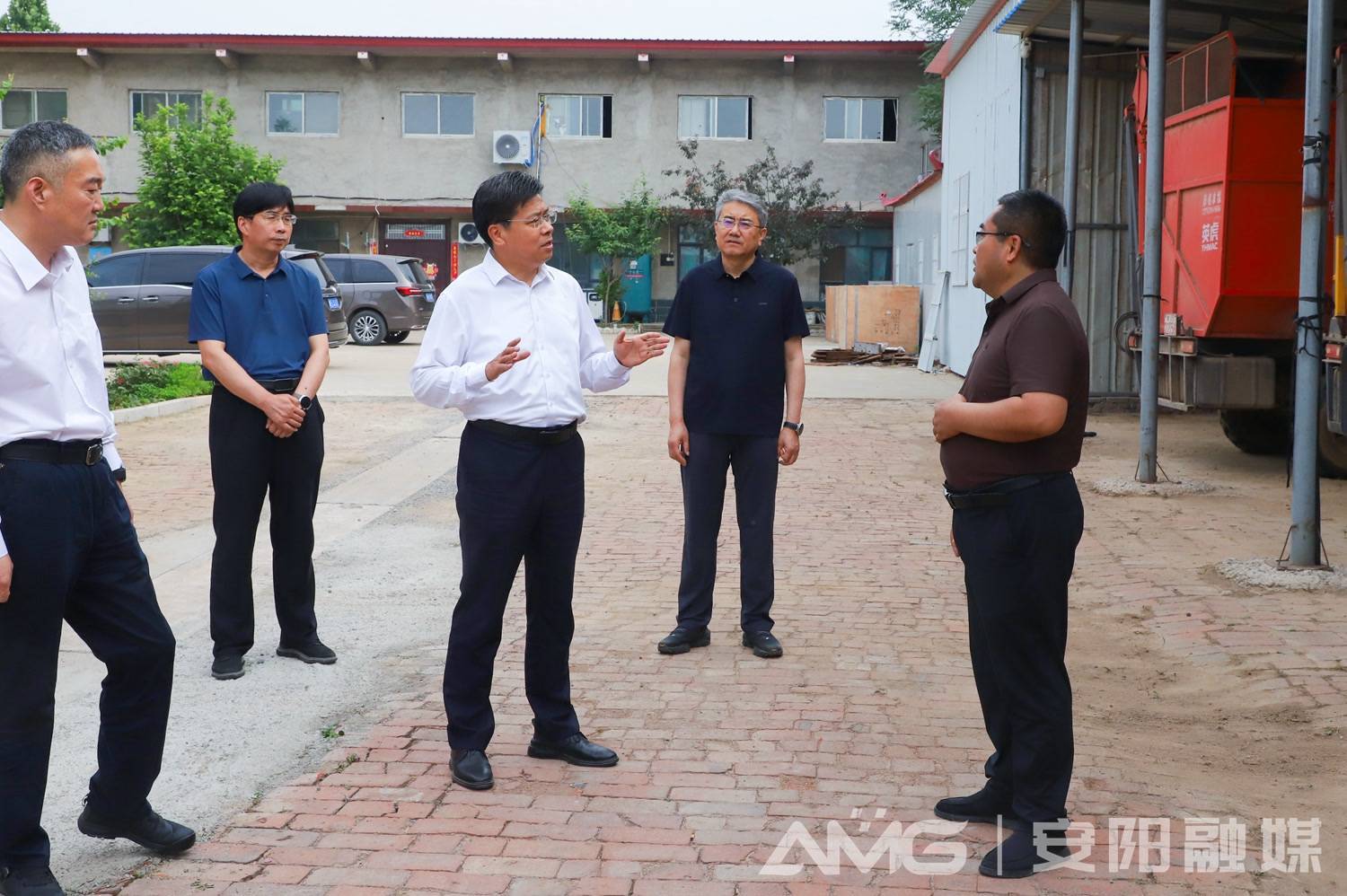 袁家健到内黄县调研指导"三夏"生产工作