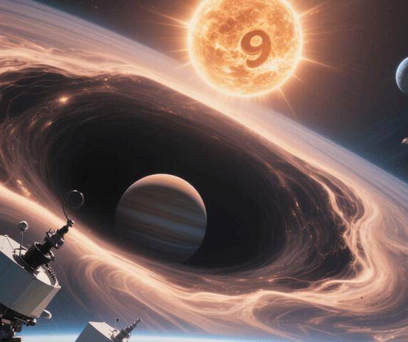 太阳系藏着黑洞？九号行星比黑洞还神秘，科学家都快愁秃了