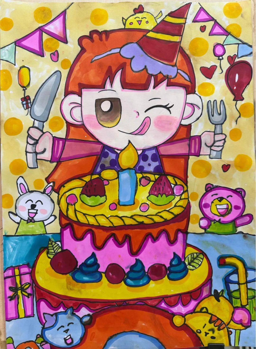 吉林市图书馆丨第十三届"魅力江城杯"少年儿童绘画书法原创作品大赛