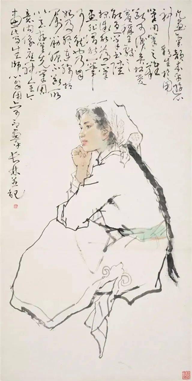 一组奔放的大写意人物,这才叫"中国气派"