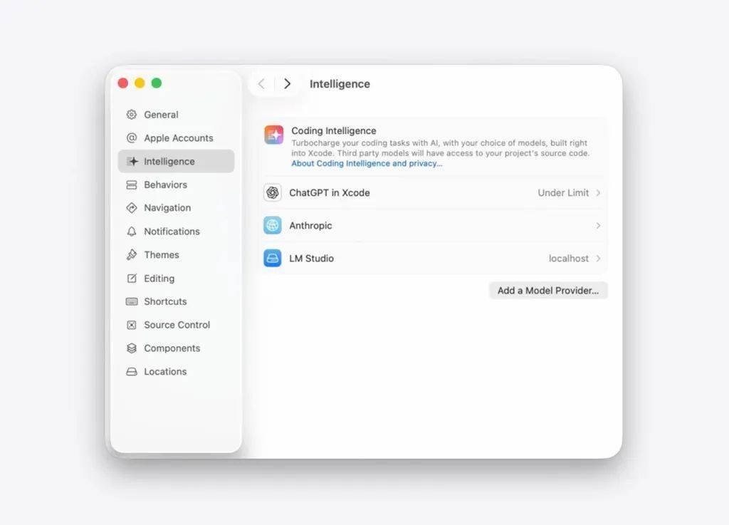 Swift Assist 进化：苹果 Xcode 26 接入端侧、Claude 等 AI 模型