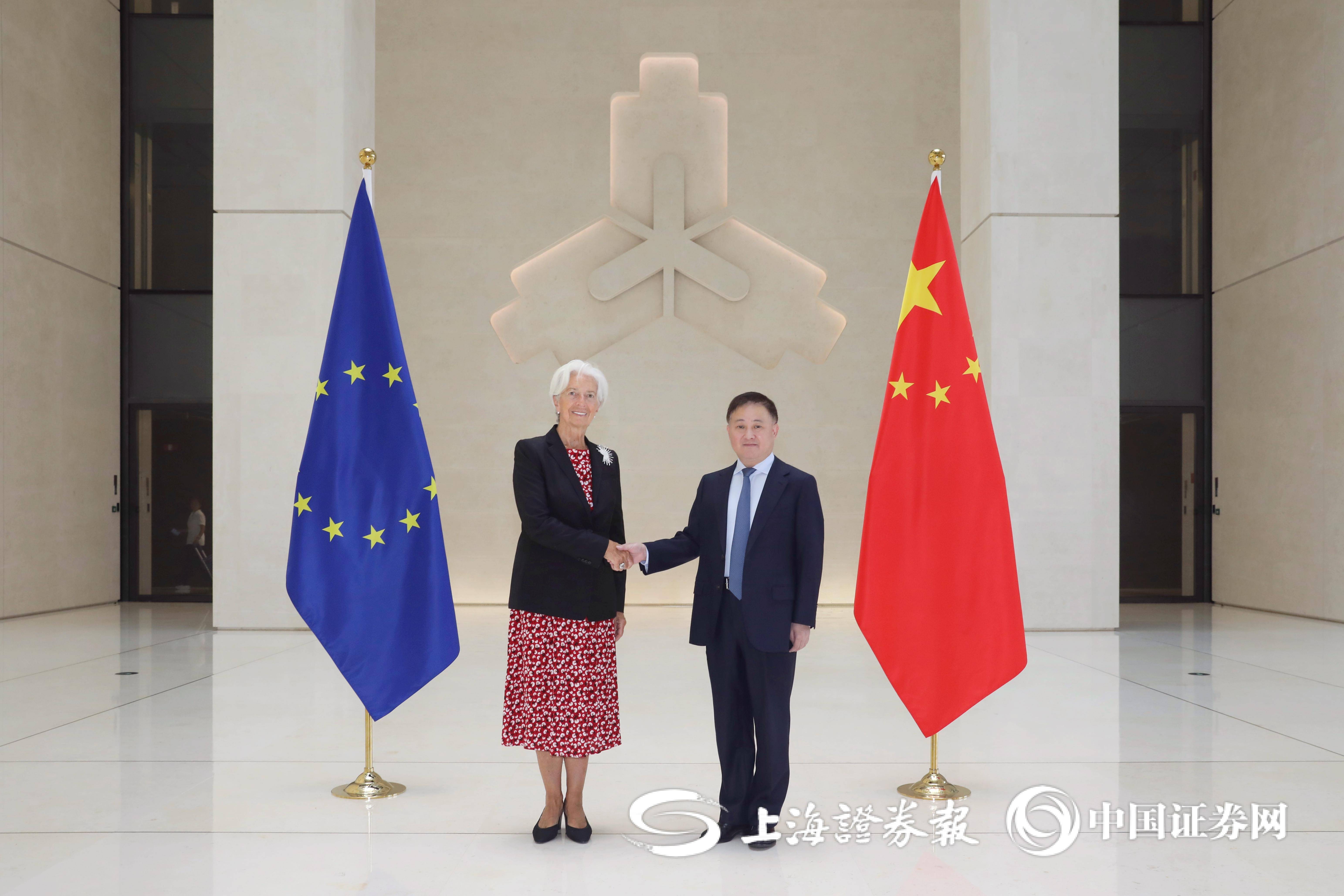中国人民银行行长潘功胜与欧洲中央银行行长拉加德举行中欧央行行长首次年度会晤_搜狐网