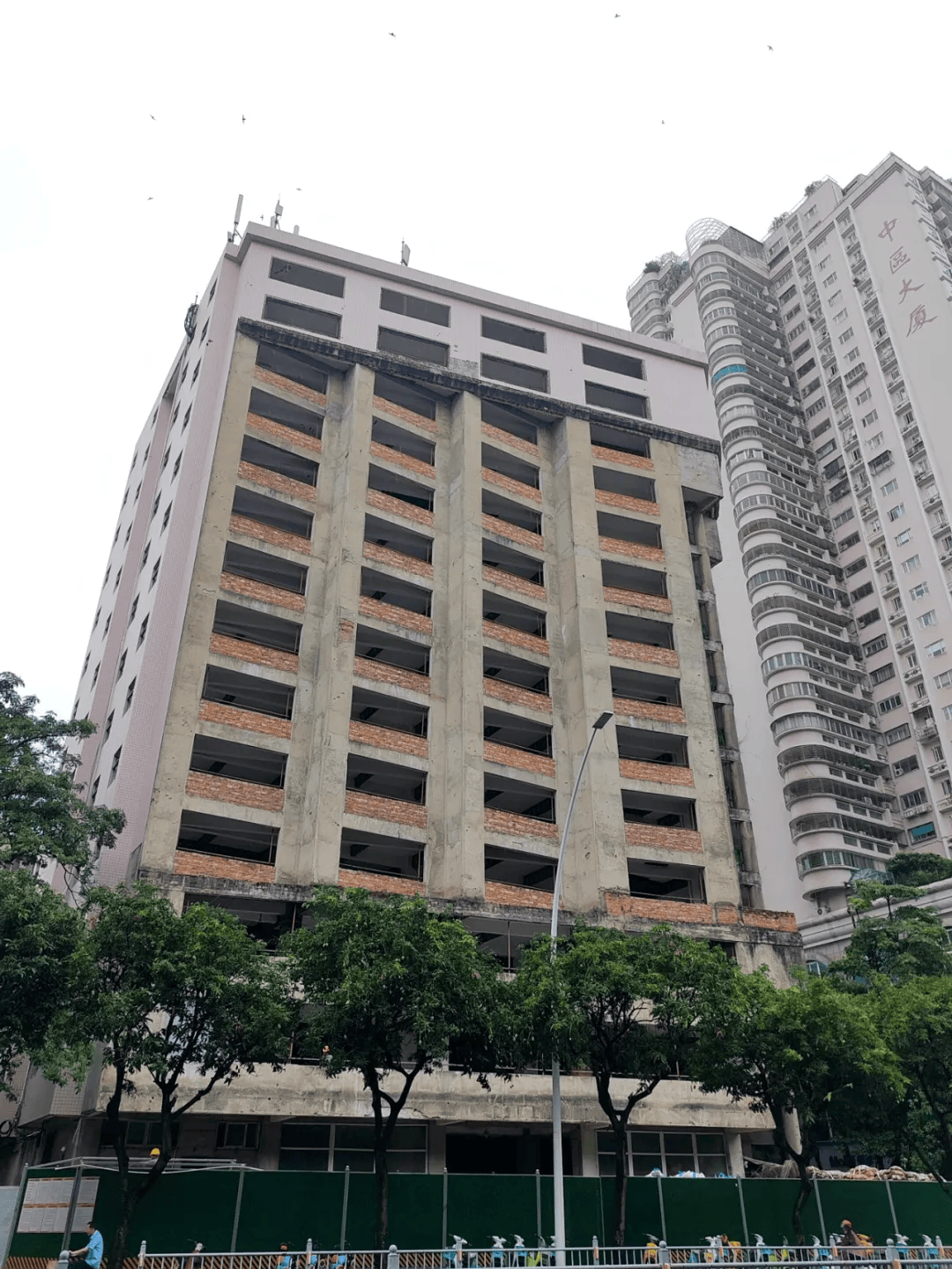 汕头中山路这座烂尾楼动工了?
