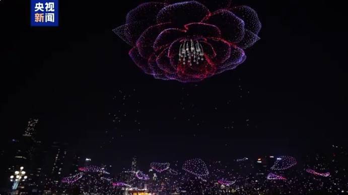11787架！重庆无人机刷新吉尼斯世界纪录