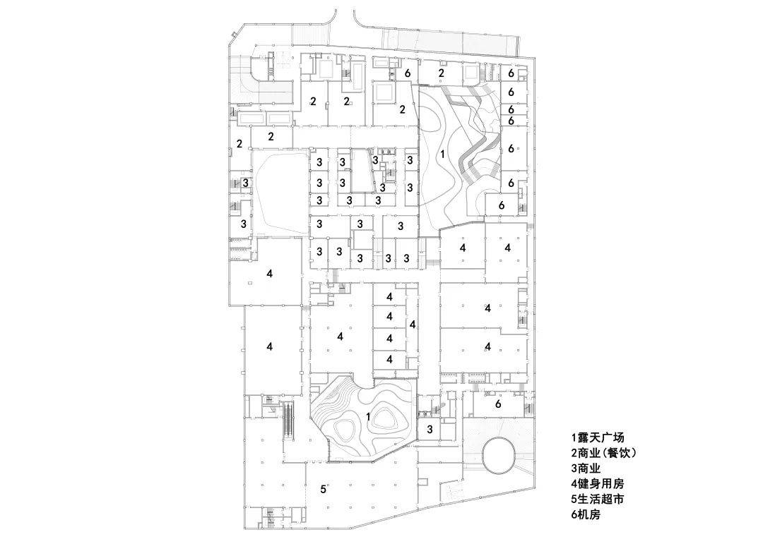 平面图©gdd功能体块4平面图©gdd项目名称:兰溪聚仁广场项目地址