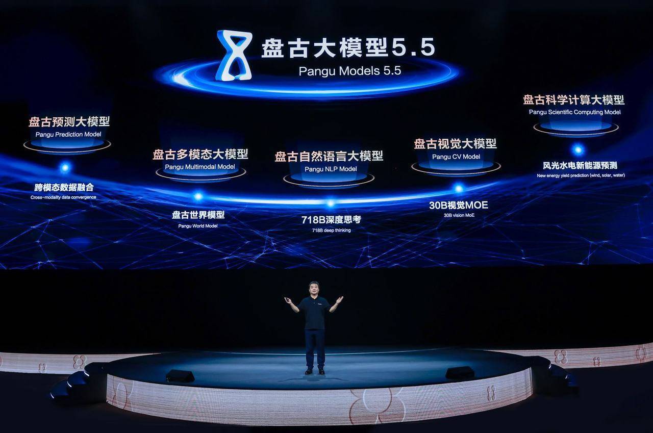 持续解难题做难事，华为云正式发布盘古大模型5.5