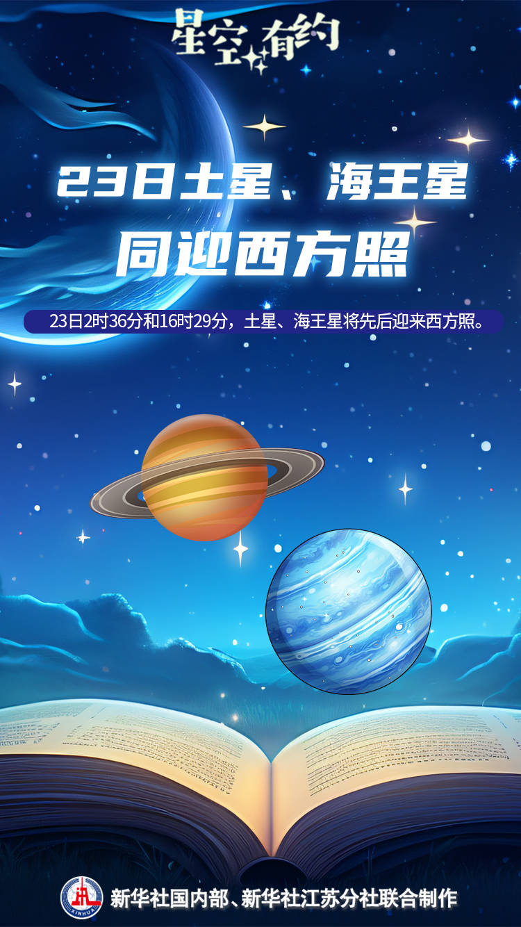 星空有约｜6月23日两颗行星同迎西方照