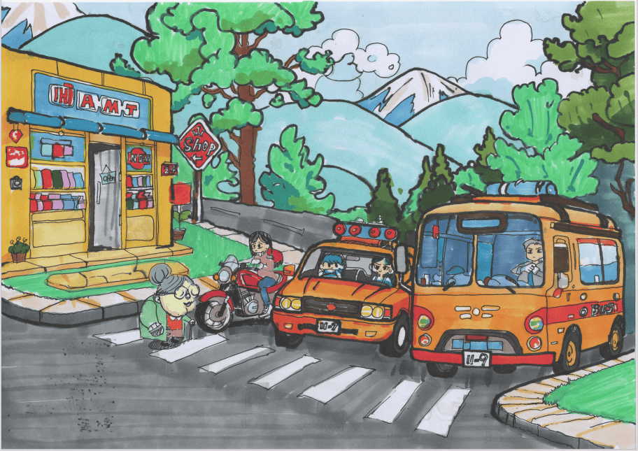 新闻】"车让人,人守规"主题儿童交通安全大赛喜报